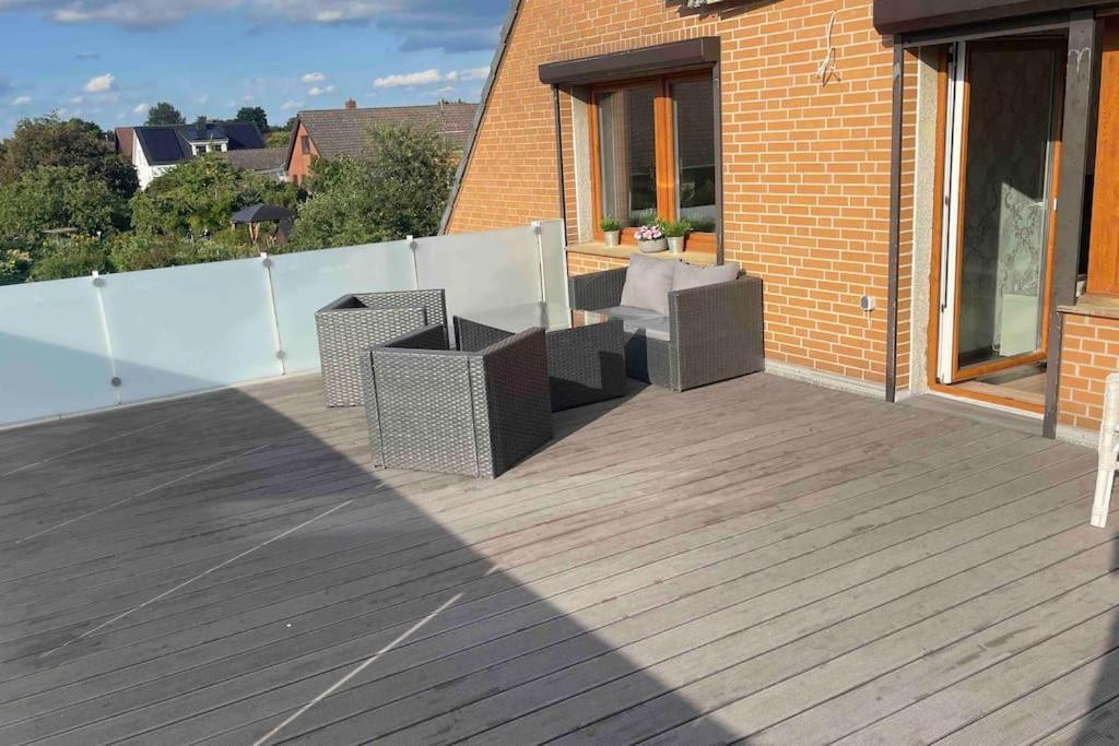 Gaestehaus Brunswiek Obergeschoss Vordorf Exteriör bild